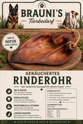 Rinderohr geräuchert